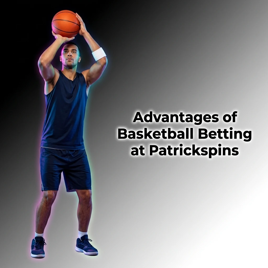 Advantages of basketball betting at Patrickspins including live markets, competitive odds, and UK-licensed platform