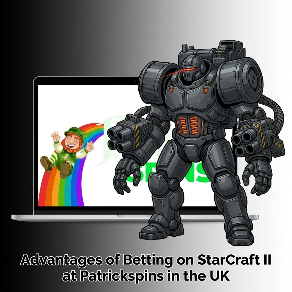 Patrickspins StarCraft II betting advantages for UK players including bonuses, odds, mobile app and 24/7 support