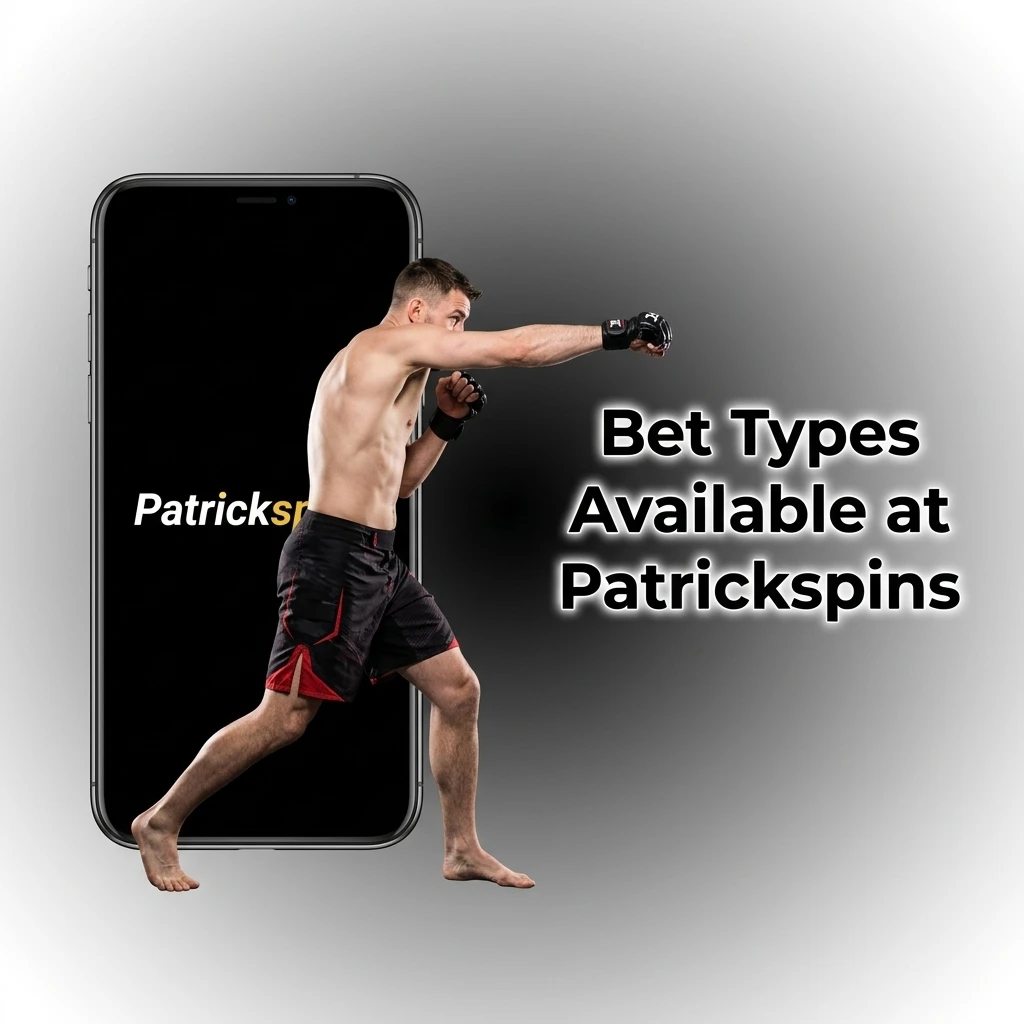 Patrickspins bet types including singles, accumulators, trebles, system bets and live in-play betting options