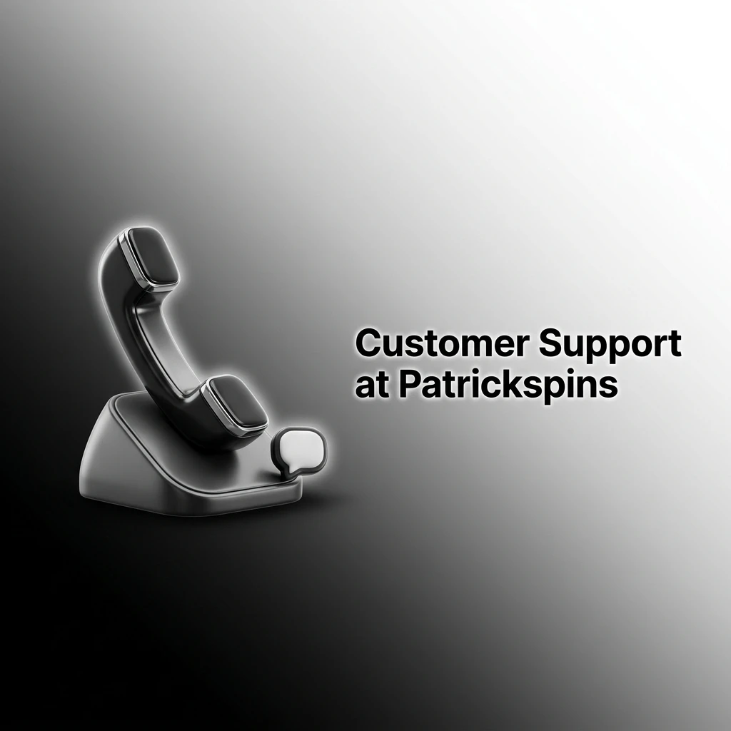 Patrickspins customer support team available 24/7 via live chat and email for UK players
