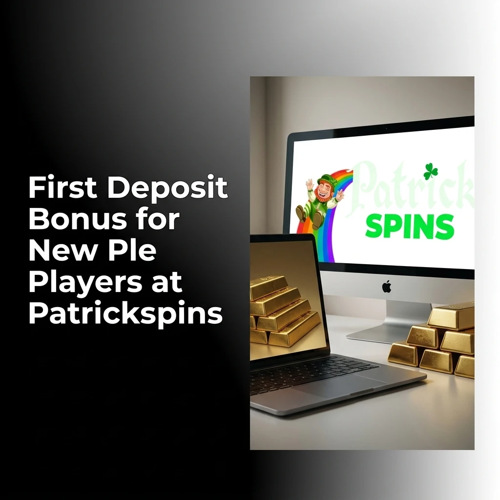 Patrickspins first deposit bonus for new UK players showing tiered rewards up to 200% with x45 wagering requirement