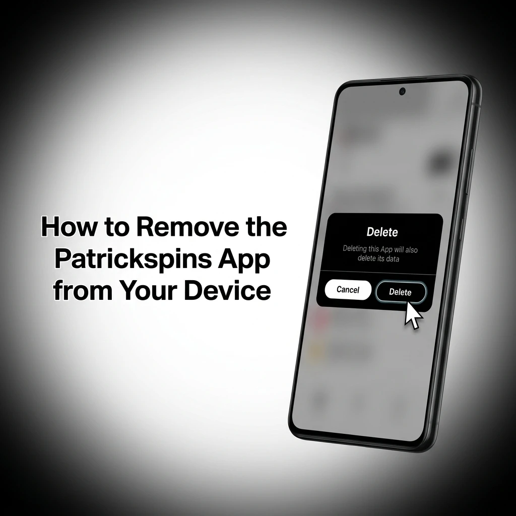 Patrickspins app uninstall guide for Android and iOS devices, with steps to remove without losing account data