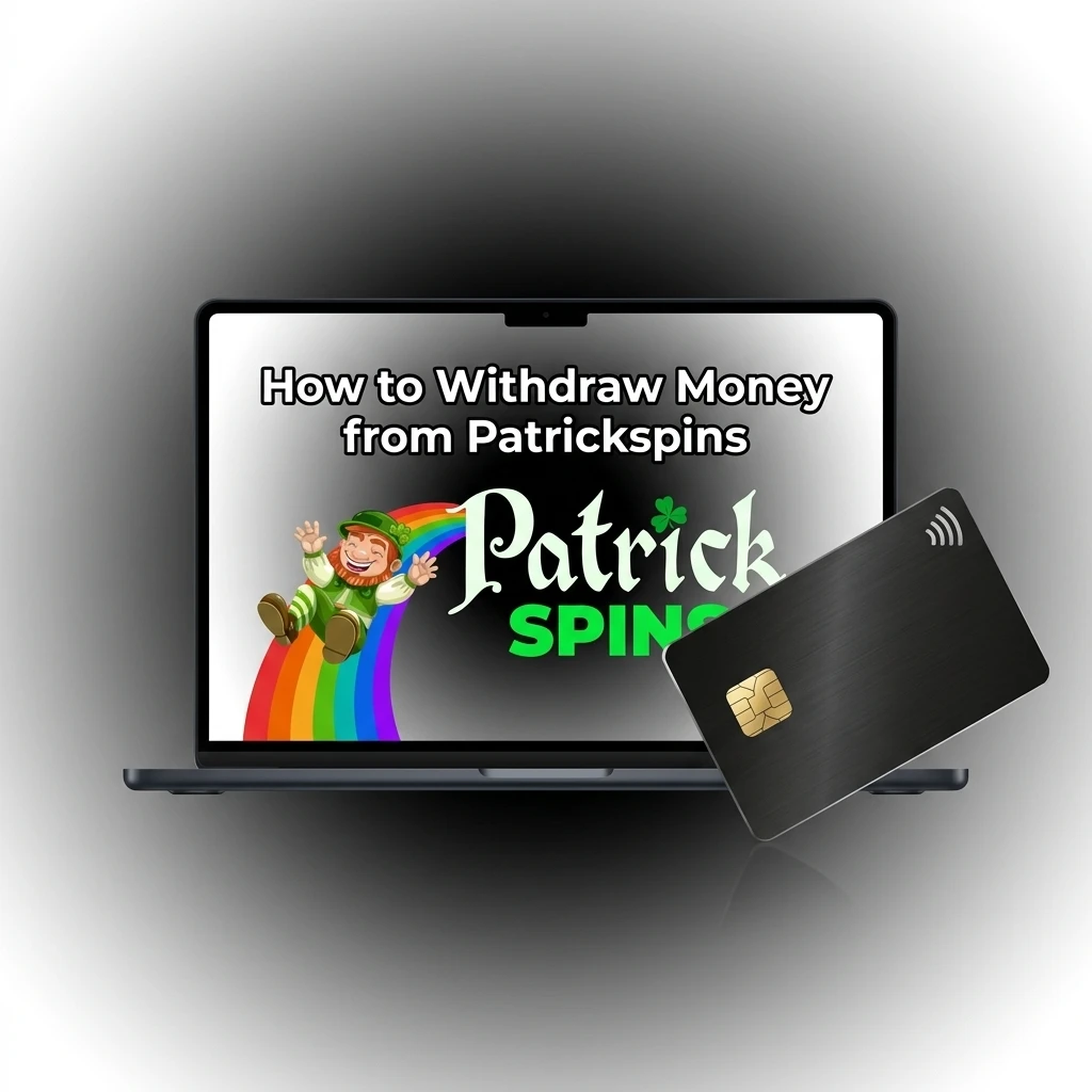 Patrickspins casino withdrawal process showing cashier section steps for transferring funds securely