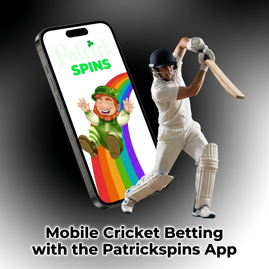 Patrickspins PWA for mobile cricket betting on Android and iOS with live and pre-match markets