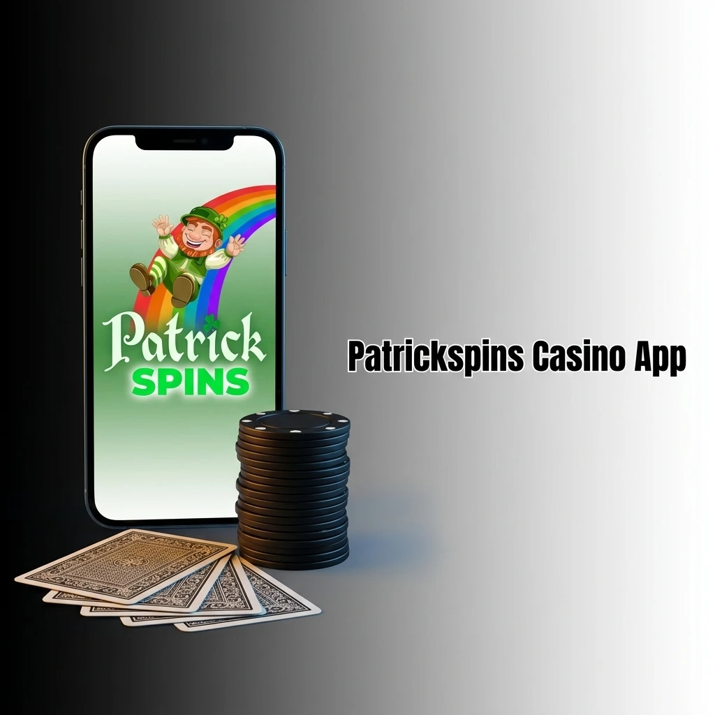 Patrickspins casino app showing slots, live dealer games and promotions from Pragmatic Play, Evolution and NetEnt