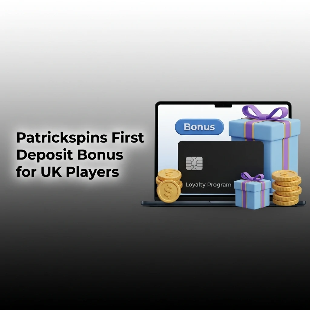 Patrickspins first deposit bonus tiers for UK players, offering 200% to 150% with x45 wagering requirements