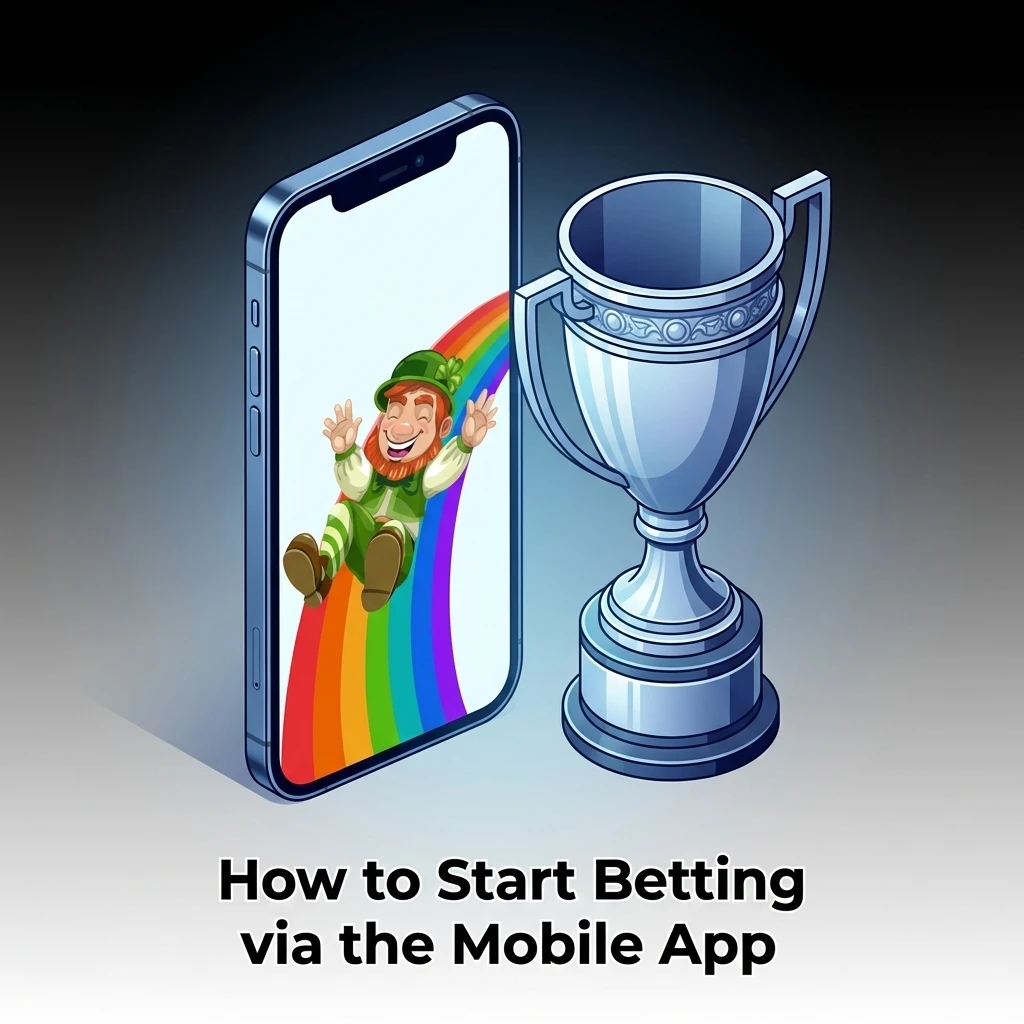 Patrickspins mobile app betting guide showing step-by-step process to place a bet on a smartphone