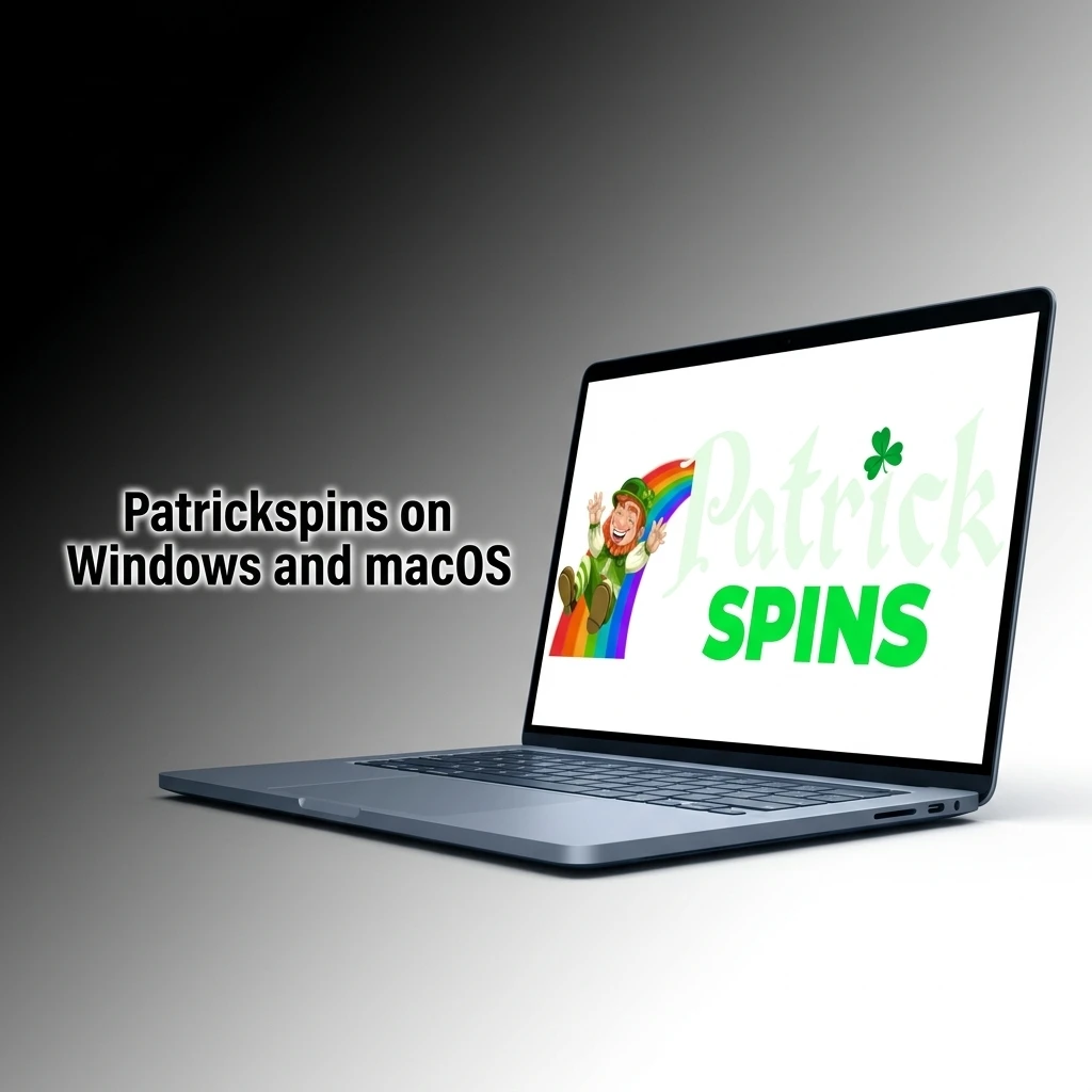 Patrickspins betting site accessed via web browser on Windows and macOS desktop with no download required