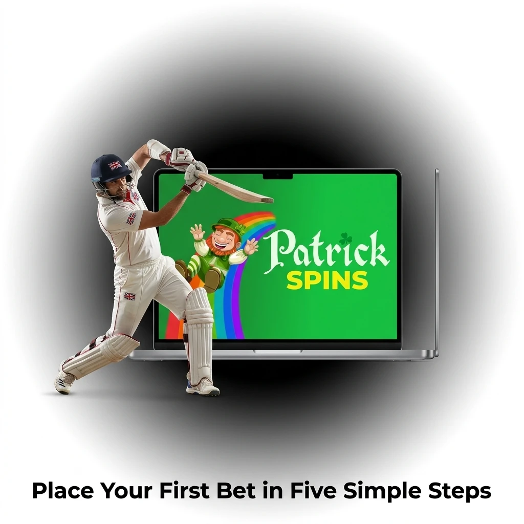 Step-by-step guide to placing your first bet on Patrickspins in five simple steps