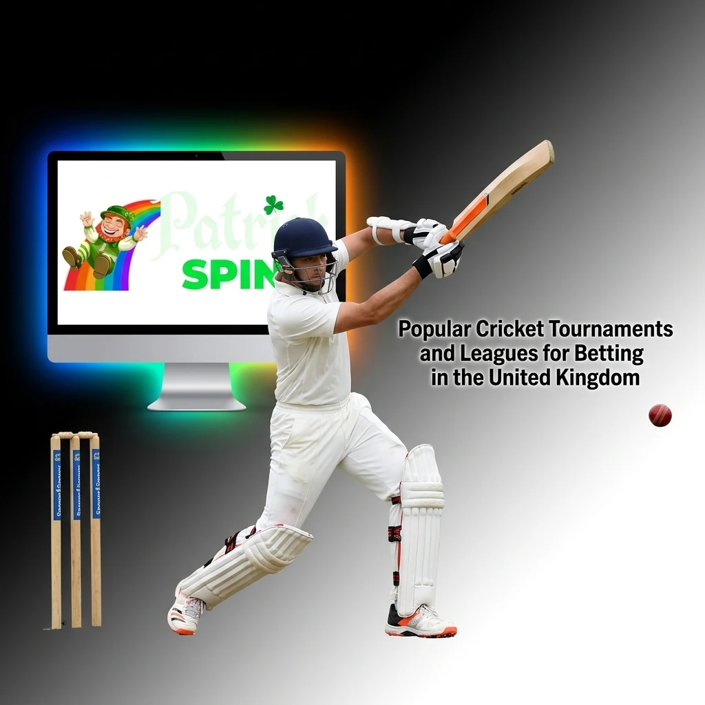 Popular cricket tournaments for UK betting including ICC World Cup, The Ashes, IPL, and Vitality Blast