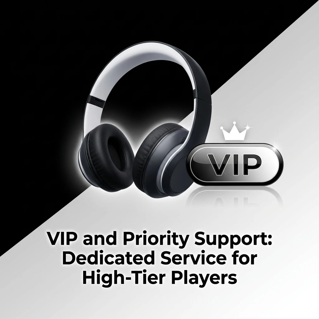 VIP and priority support service for high-tier players offering dedicated account managers, faster response times and private contact details