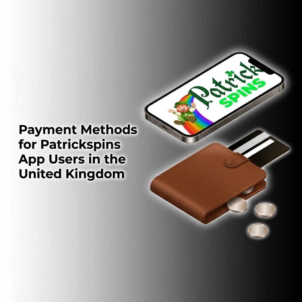 Patrickspins app payment methods for UK users including Visa, Mastercard, PayPal, Skrill, Neteller, and Trustly