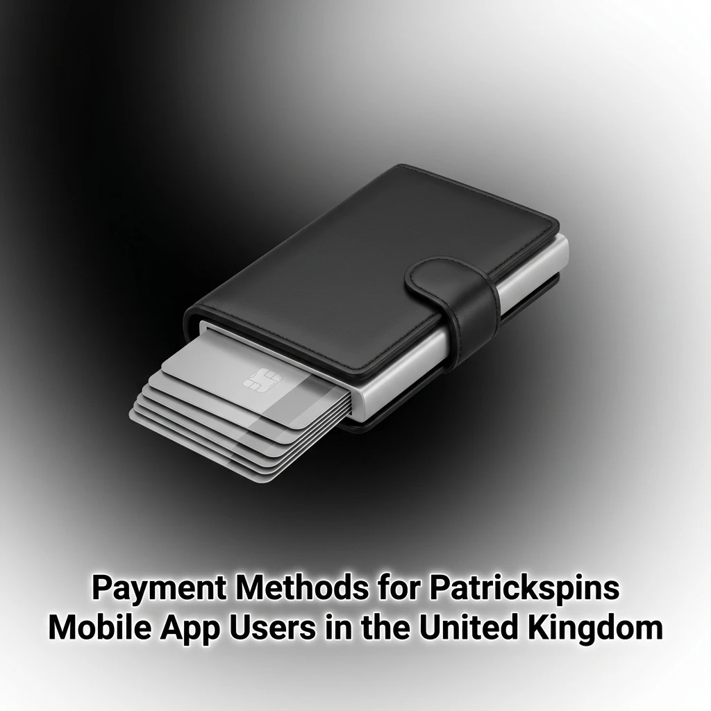 Patrickspins mobile app payment methods in the UK including Visa, Mastercard, and USDT ERC20 cryptocurrency options