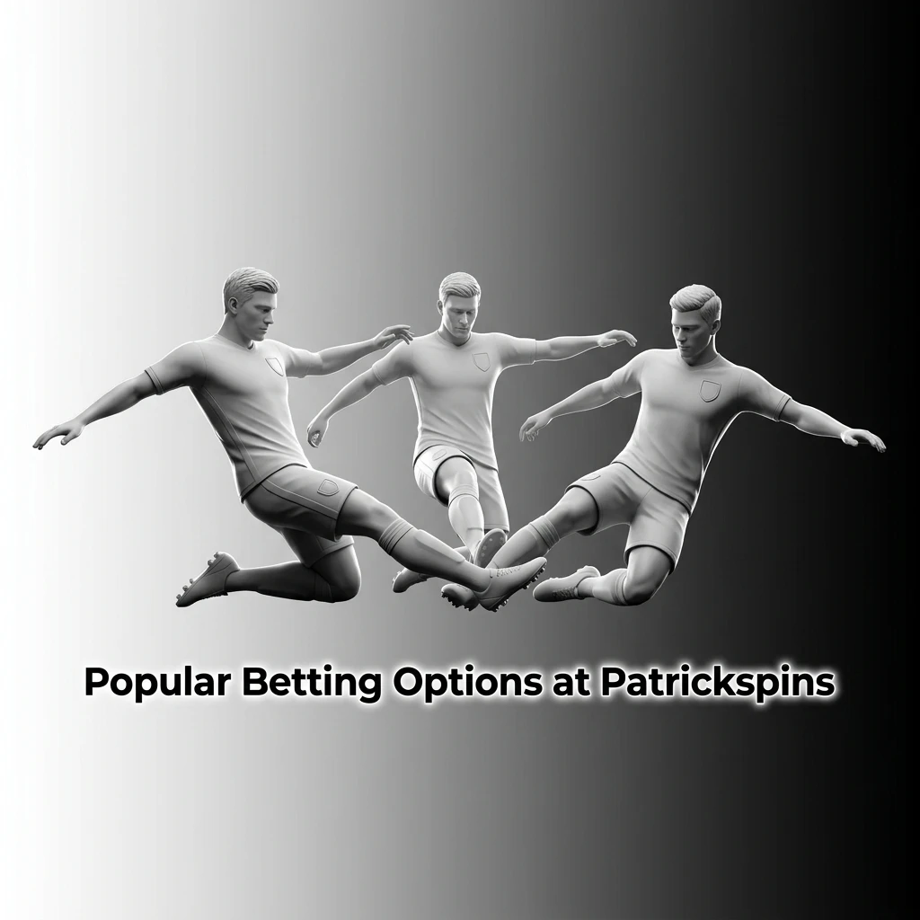 Patrickspins betting options including live betting, multi live accumulators and pre-match line betting markets