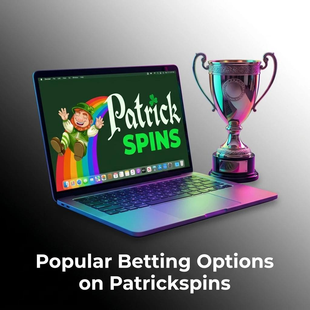 Patrickspins betting options including live betting, pre-match line betting, and multi bets across football, tennis and eSports