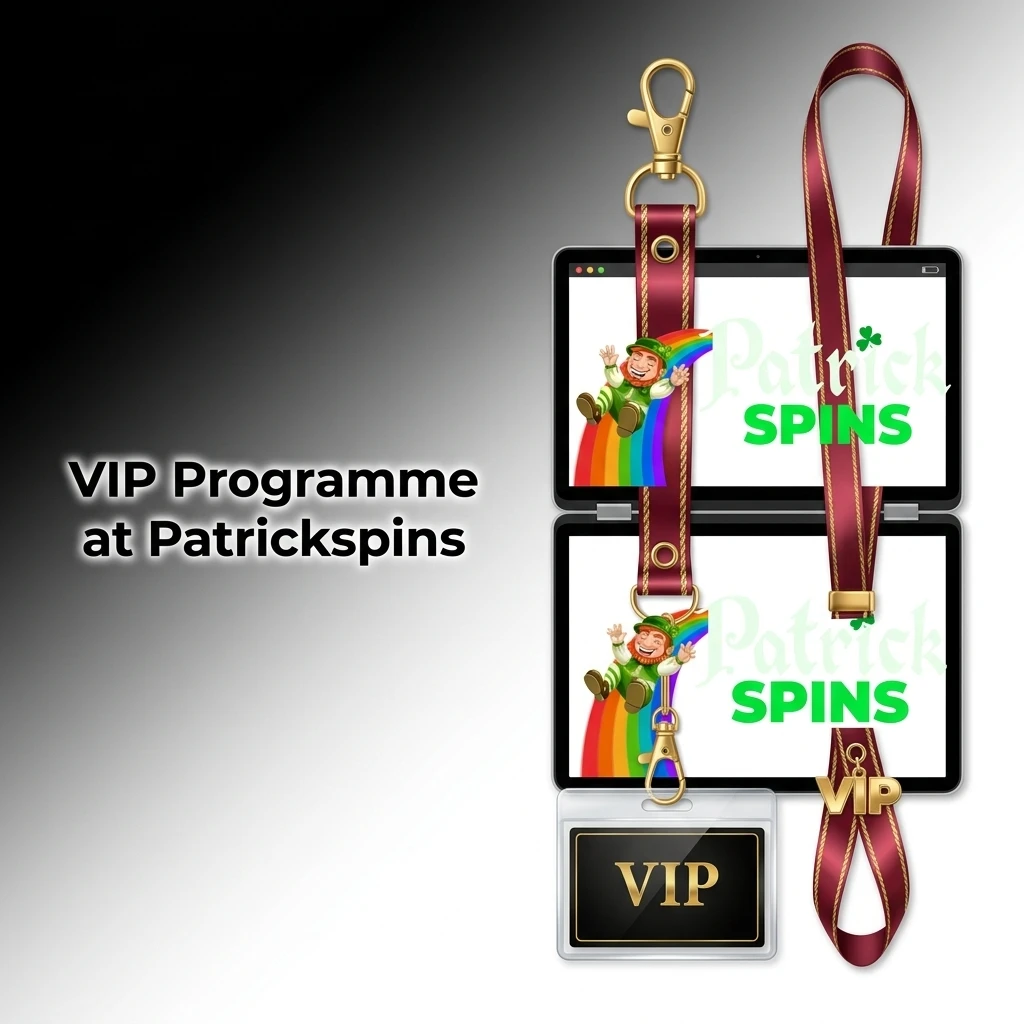 Patrickspins VIP loyalty programme tiers offering exclusive bonuses, higher withdrawal limits and personal account managers