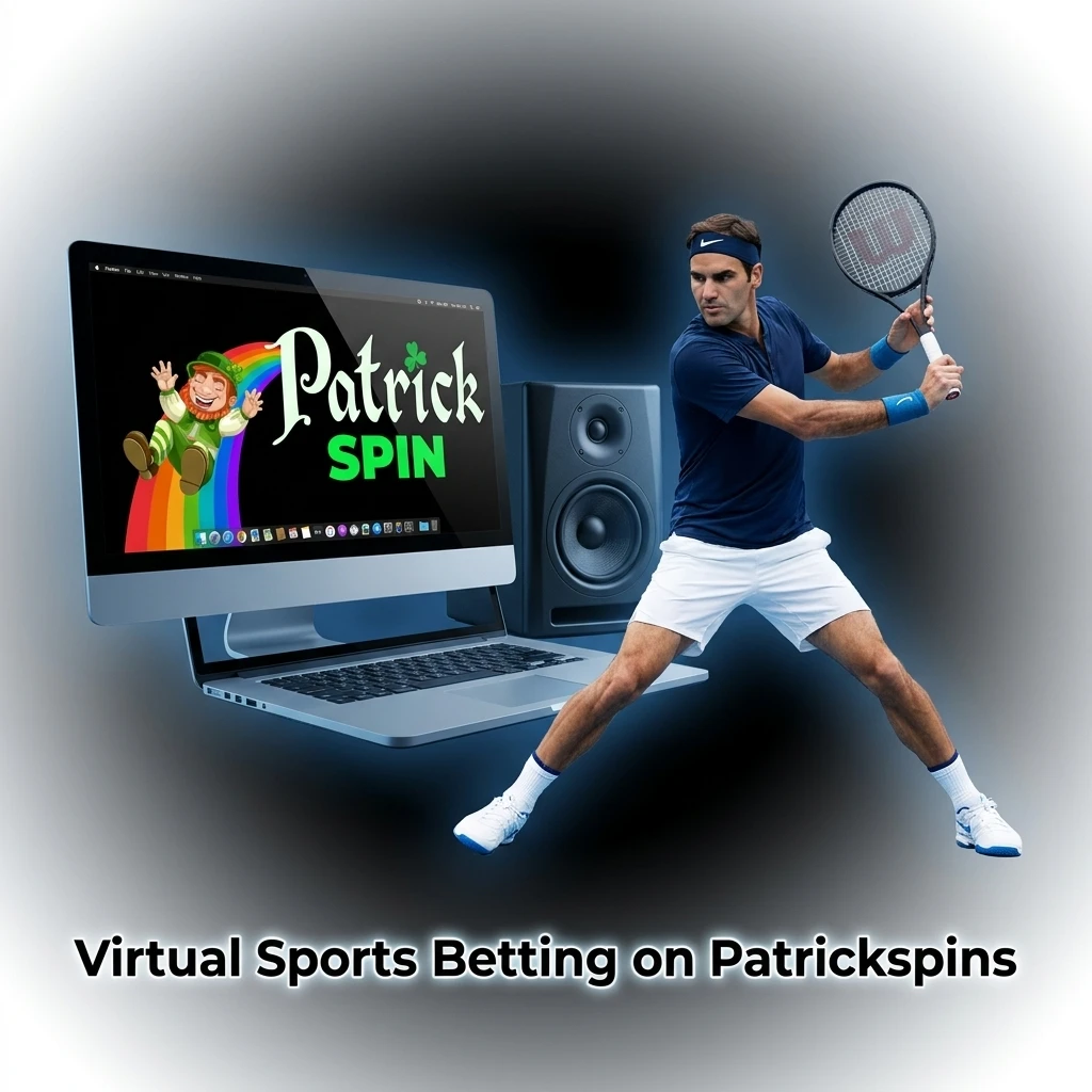 Virtual sports betting options on Patrickspins including football, horse racing, tennis and basketball simulated by RNG