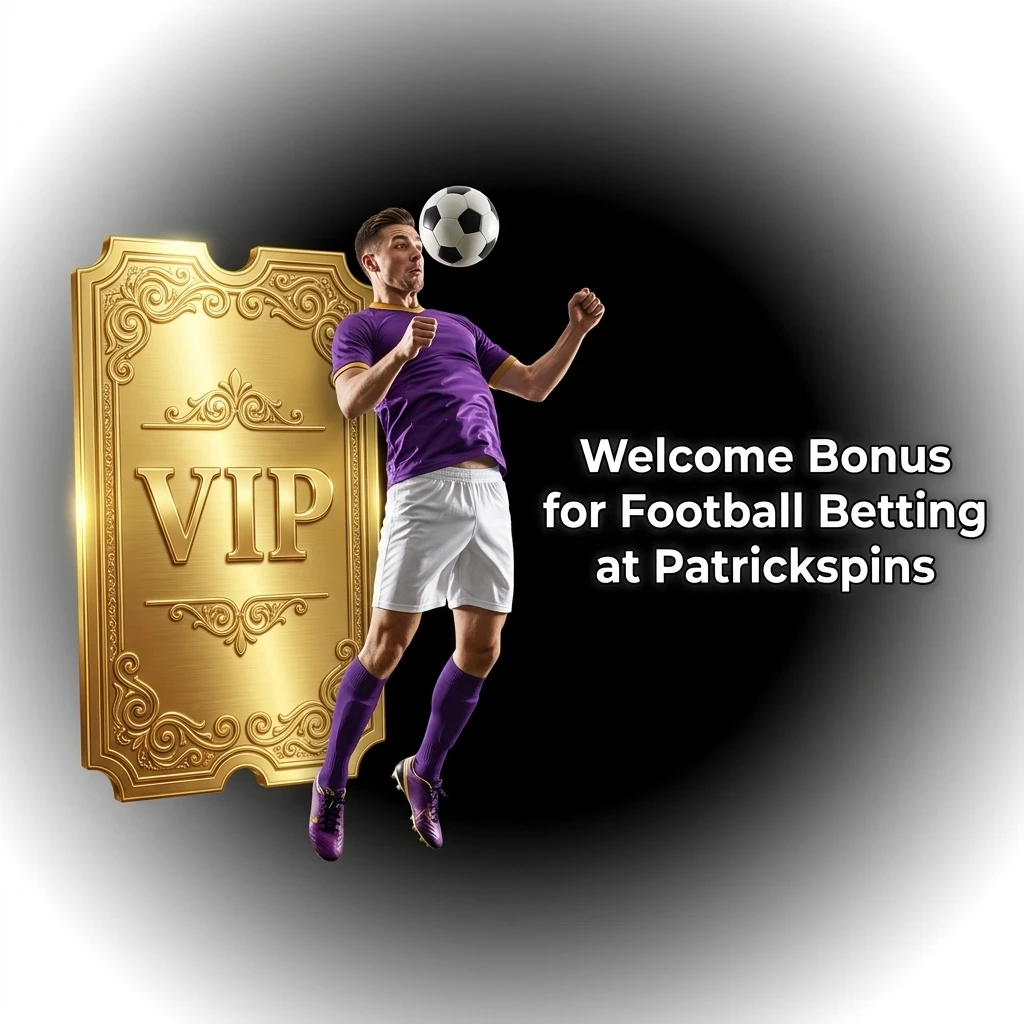 Patrickspins tiered welcome bonus for football betting, offering 200% to 150% on deposits from 20 EUR with x45 wagering