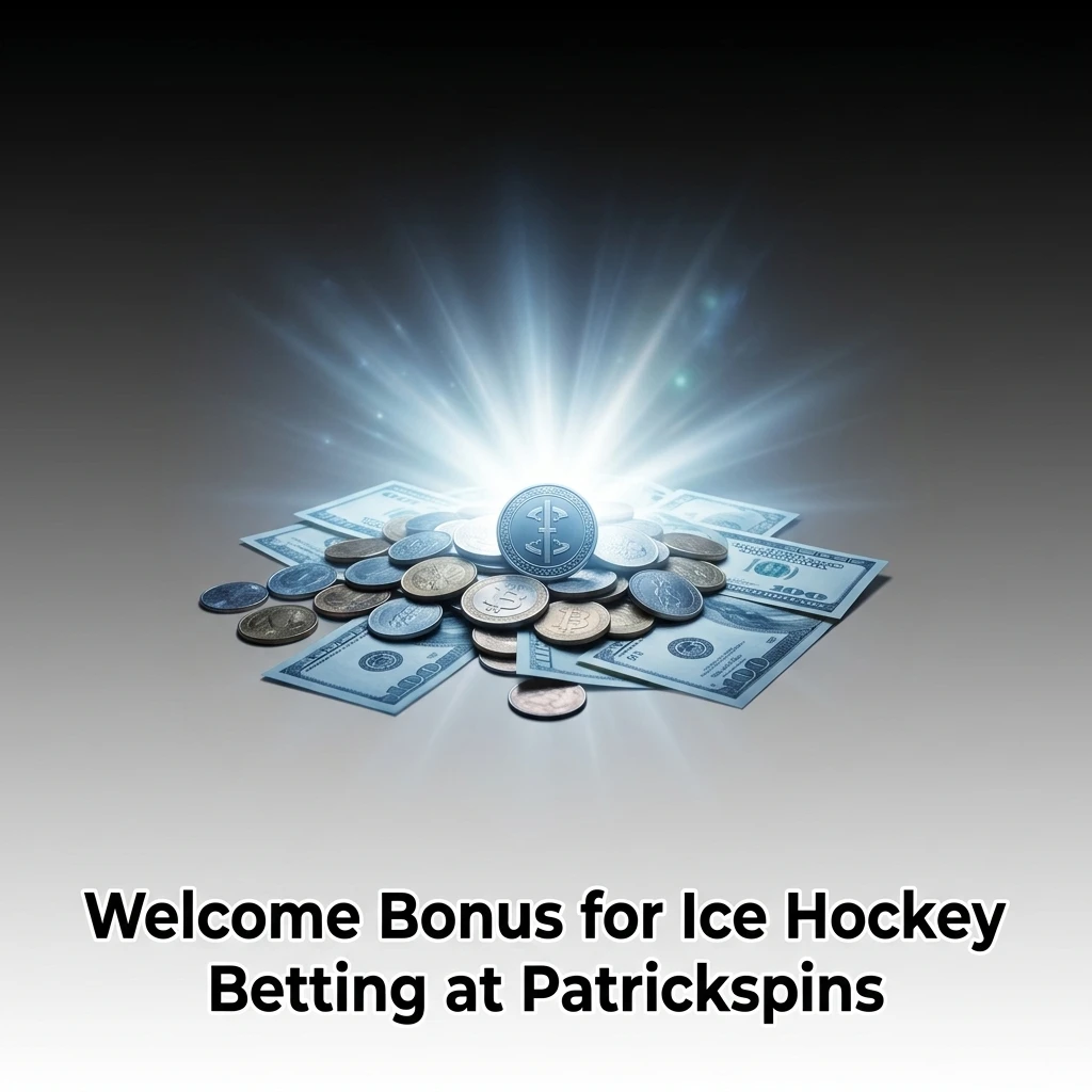 Patrickspins welcome bonus for ice hockey betting new users first deposit sportsbook offer wagering requirements