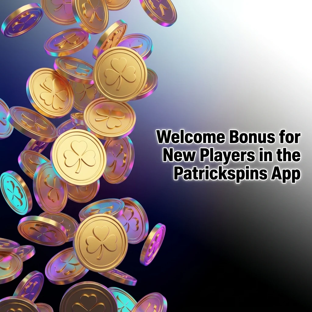 New players on Patrickspins app can claim a sports or casino welcome bonus after registering and completing a qualifying deposit.