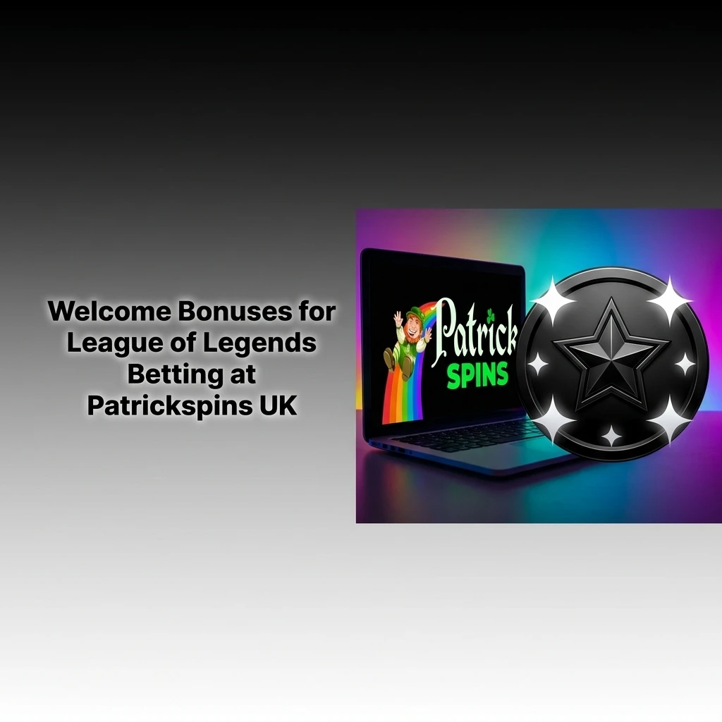 Patrickspins UK tiered welcome bonus tiers for League of Legends betting with x45 wagering requirements