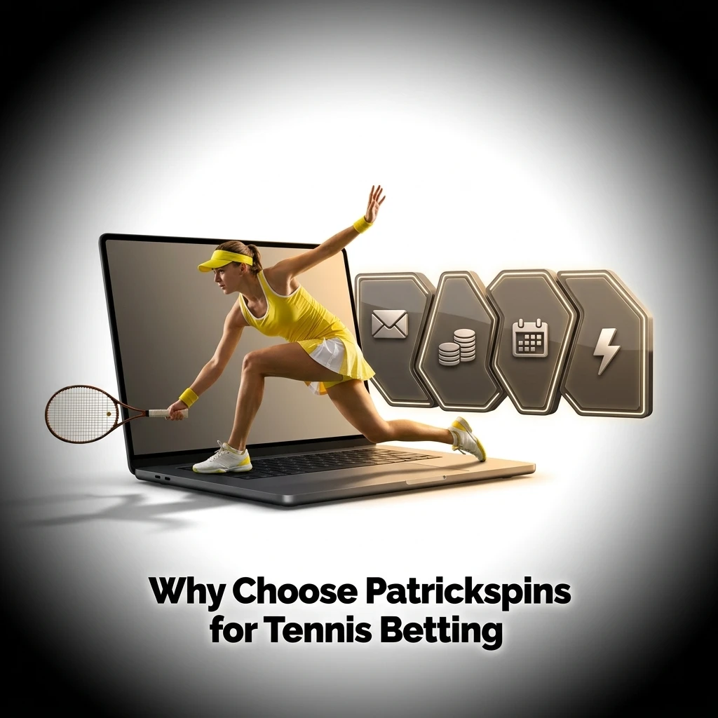 Tennis betting platform showing Grand Slam and ATP WTA markets with live in-play options, competitive odds, and cash out features